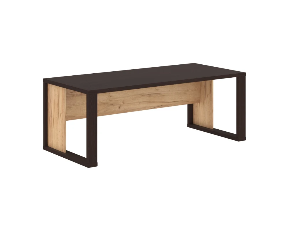 Стол руководителя с фронтальной панелью высотой 400мм 2000х900х750 Альто / Alto