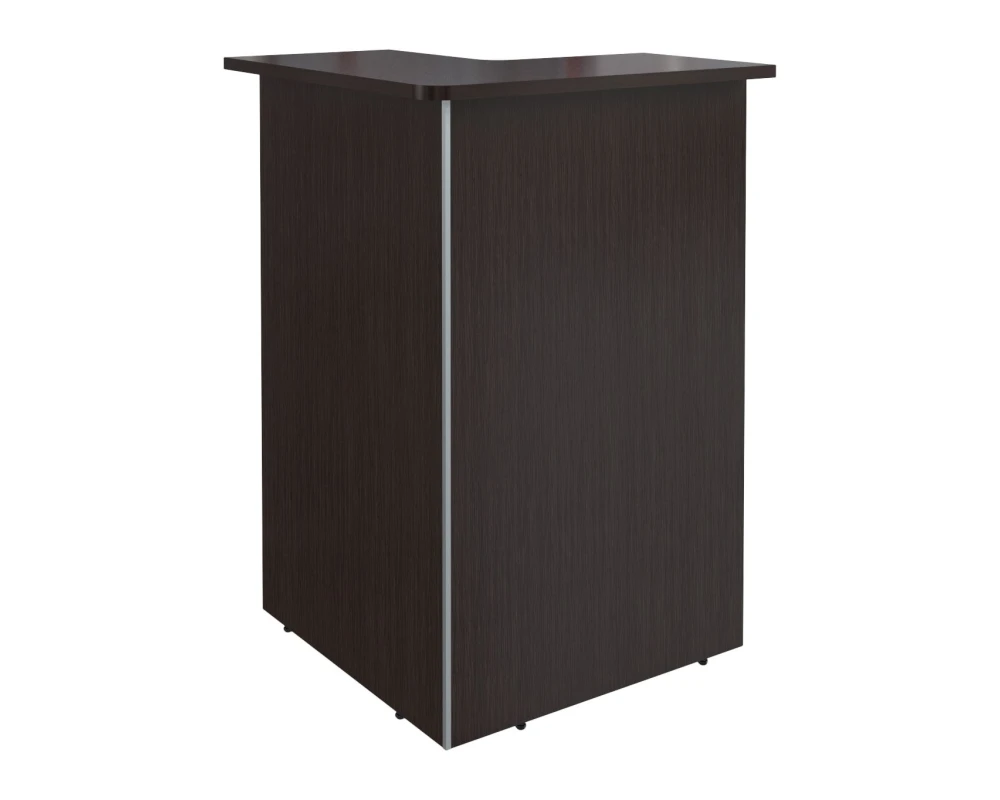 Стойка ресепшен угловая 800х800х1200 Дэкс / Dex