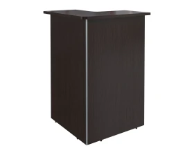 Стойка ресепшен угловая 800х800х1200 Дэкс / Dex images