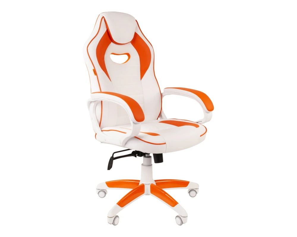 Кресло CHAIRMAN ДРАЙВ (GAME) 16 белый пластик (white)