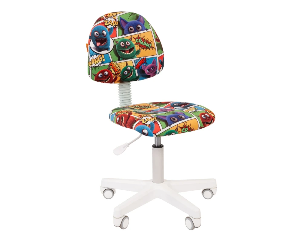 Кресло CHAIRMAN ТИН (Kids) 104 белый пластик (white)