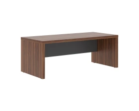Стол руководителя с малой фронтальной панелью 2000х900х750 Зенн / Zenn images