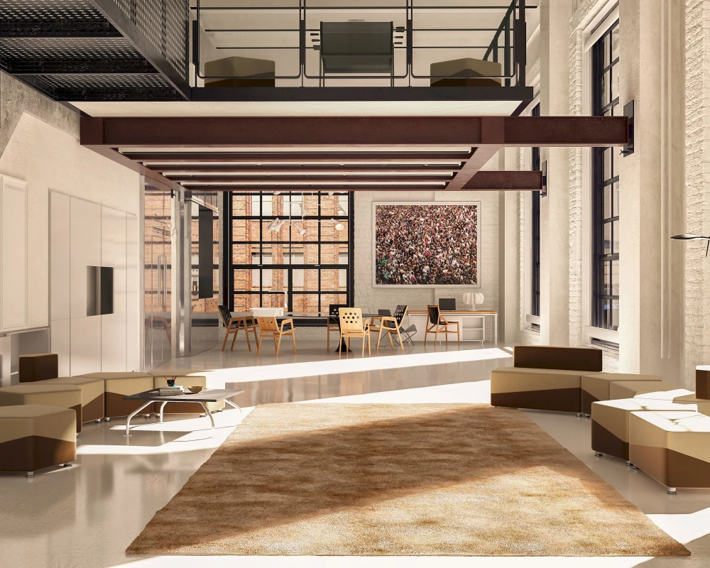 Комплект мягкой мебели М15 Объединение линий / United lines