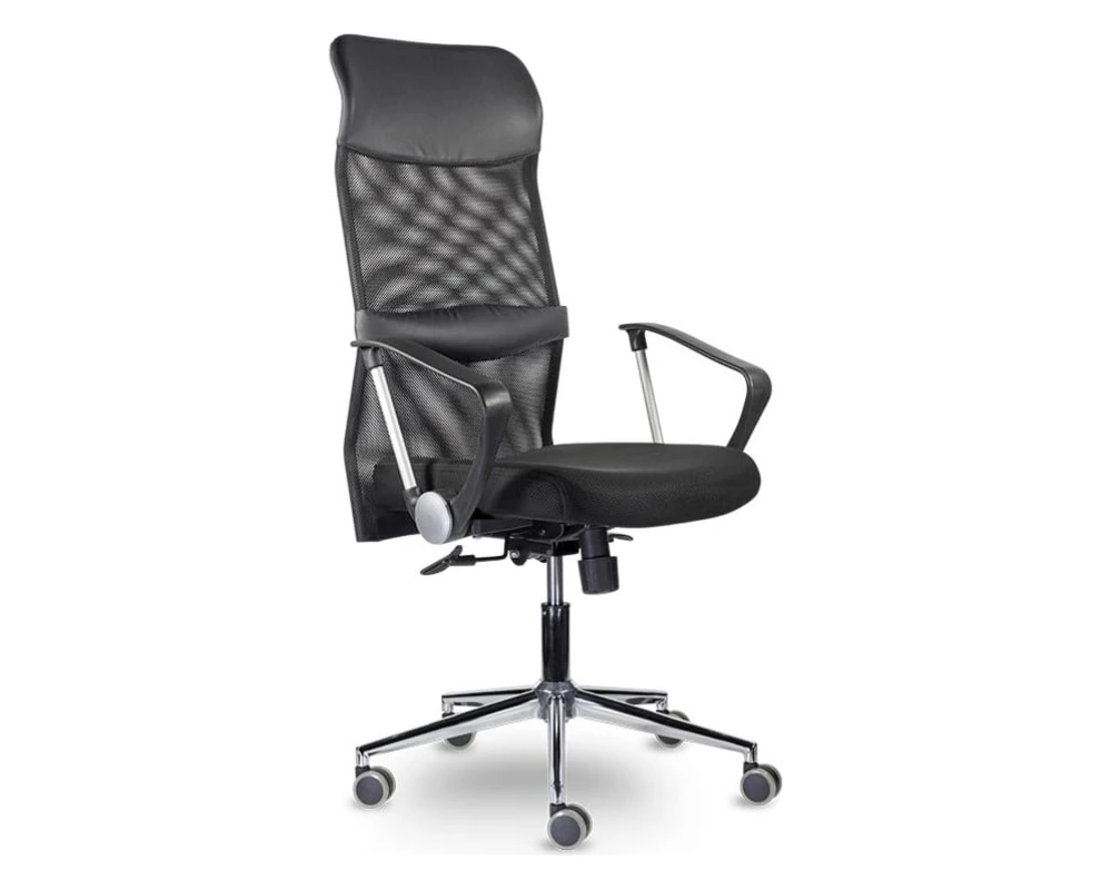 Кресло Директ Люкс МС-040 В хром