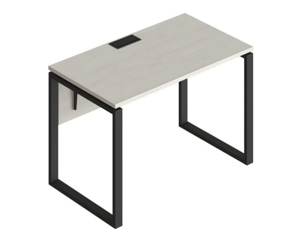 Стол прямой на металлических опорах ФТМ-120+ФМК2-120+ФЦ-120 Форма