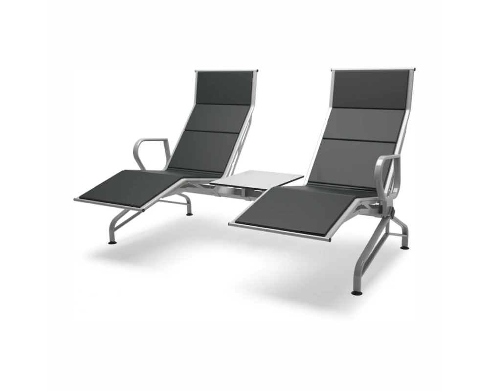 Многоместная секция Aero-шезлонг 2П со столиком