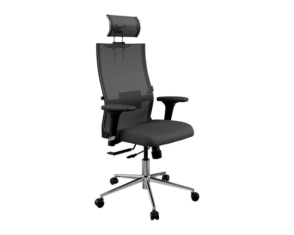 Кресло SynchroSit Air 24 B2-287D - Italy+UMF(X1) (M118.B23.G18.W02) (Черный)
