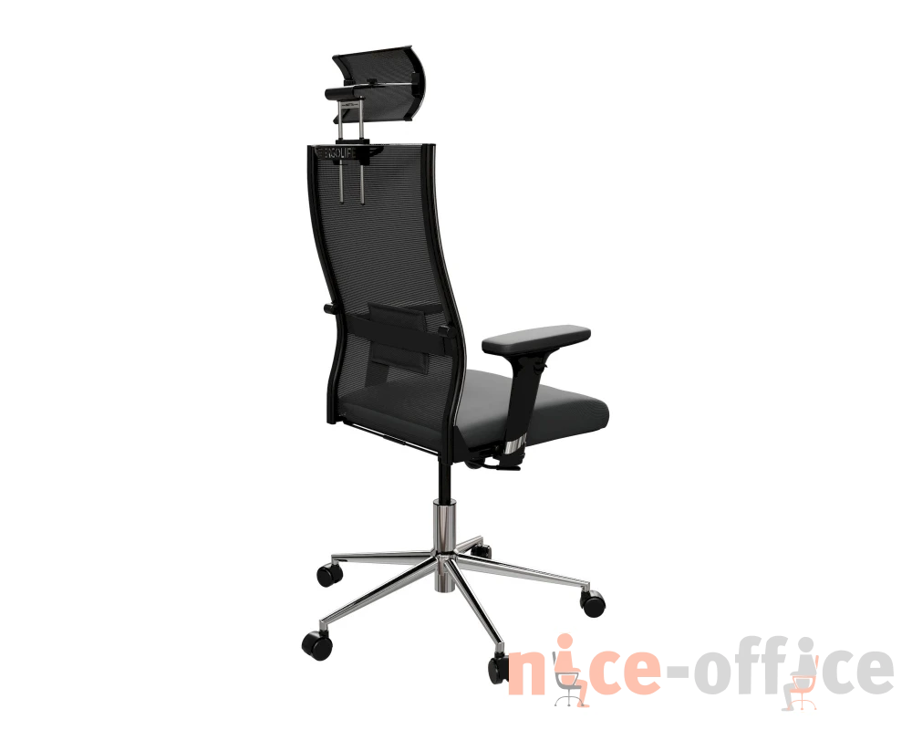 Кресло Sit Air 24 B2-281D - Italy+UMF(X1) (M10.B23.G18.W02) (Черный)