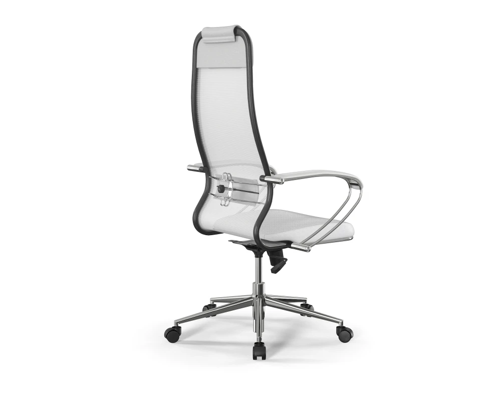 Кресло ErgoLife S 10 B1 M09.B23.G18.W01 (спинка 1) Сетка/Экокожа, Белый